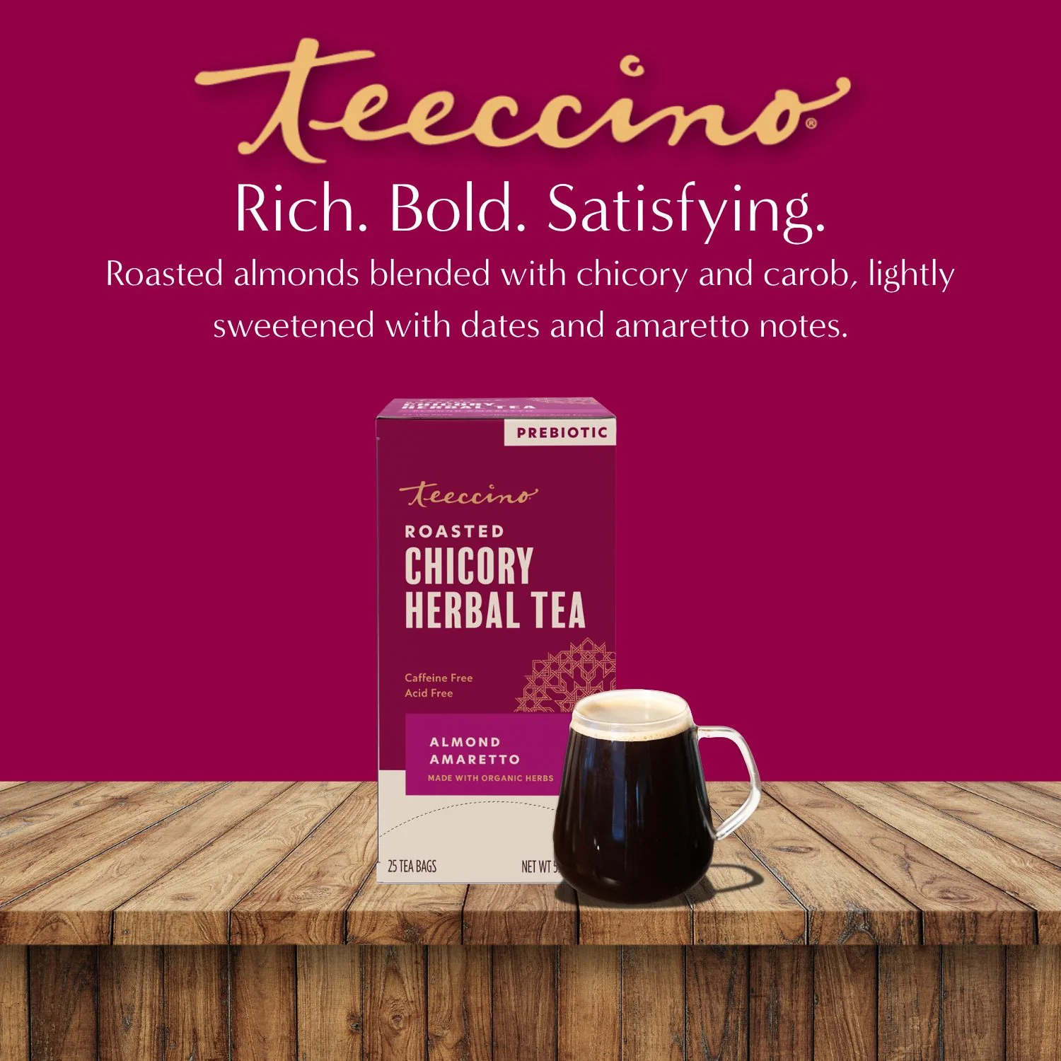 Almond Amaretto Roasted Herbal Tea - Image 16