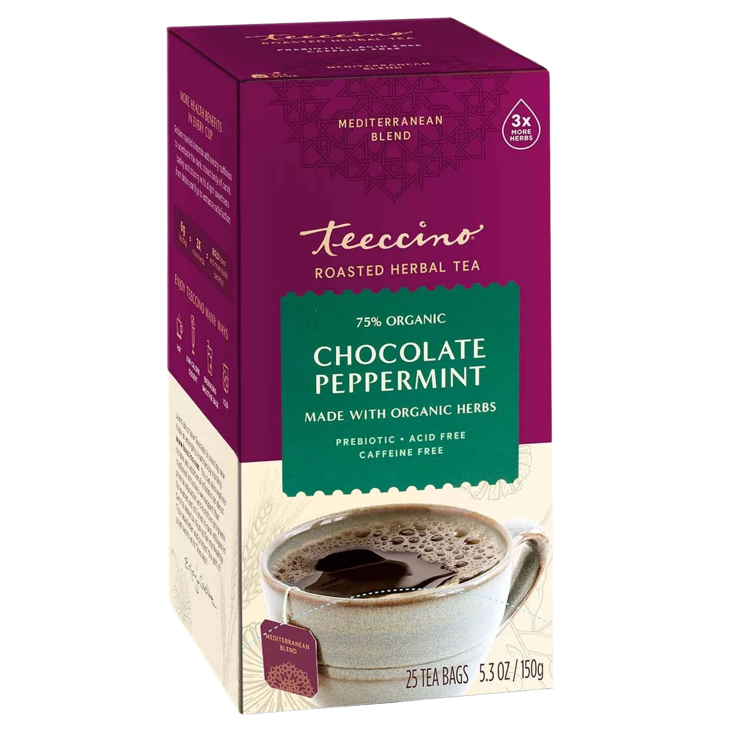 Chocolate Peppermint Roasted Herbal Tea - Image 3