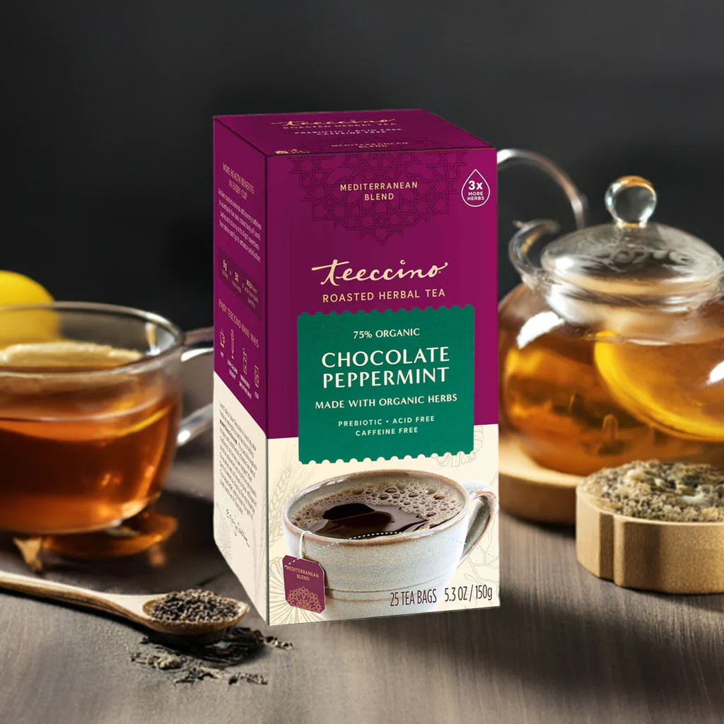 Chocolate Peppermint Roasted Herbal Tea - Image 4