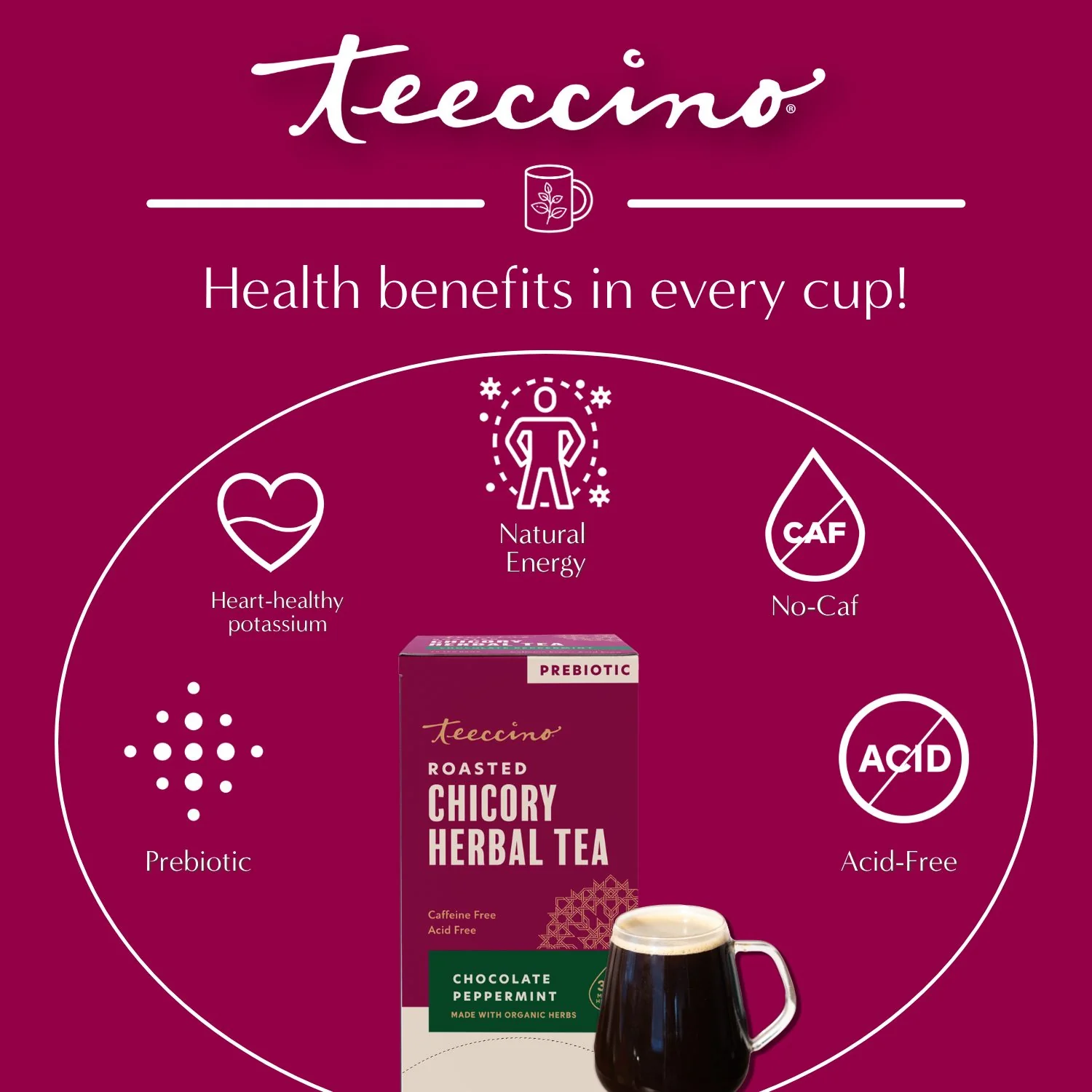 Chocolate Peppermint Roasted Herbal Tea - Image 8