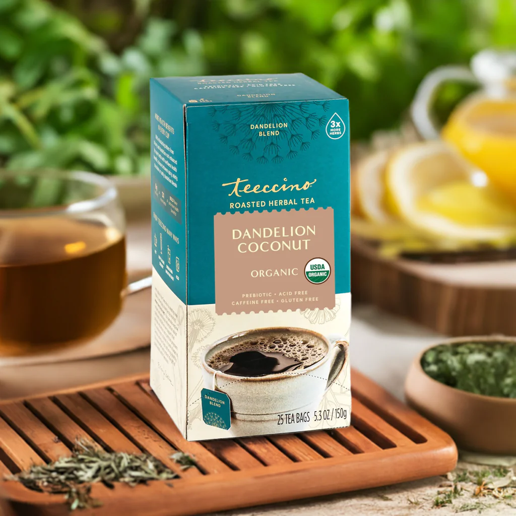 Dandelion Coconut Roasted Herbal Tea - Image 3