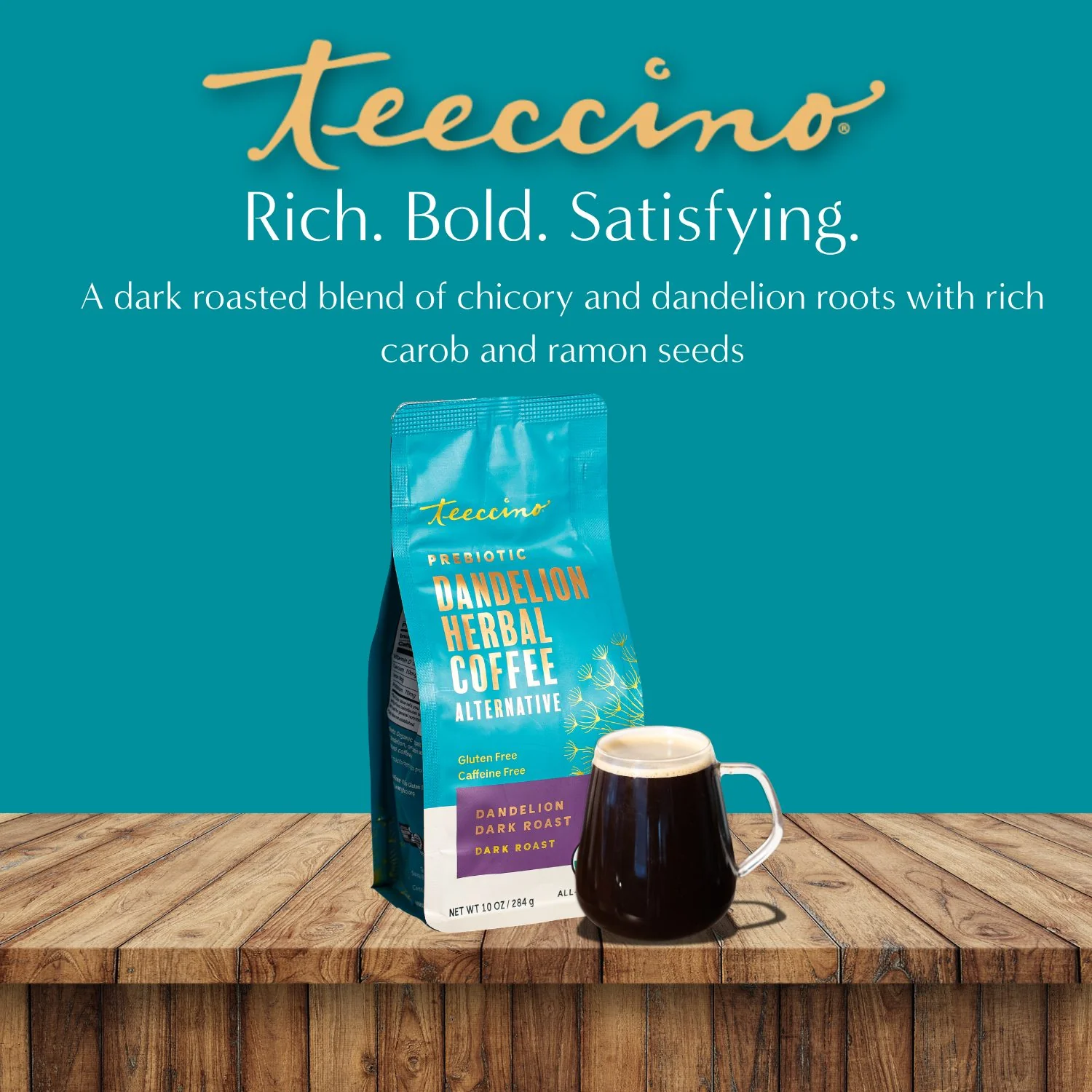 Dandelion Dark Roast Herbal Coffee - Image 7