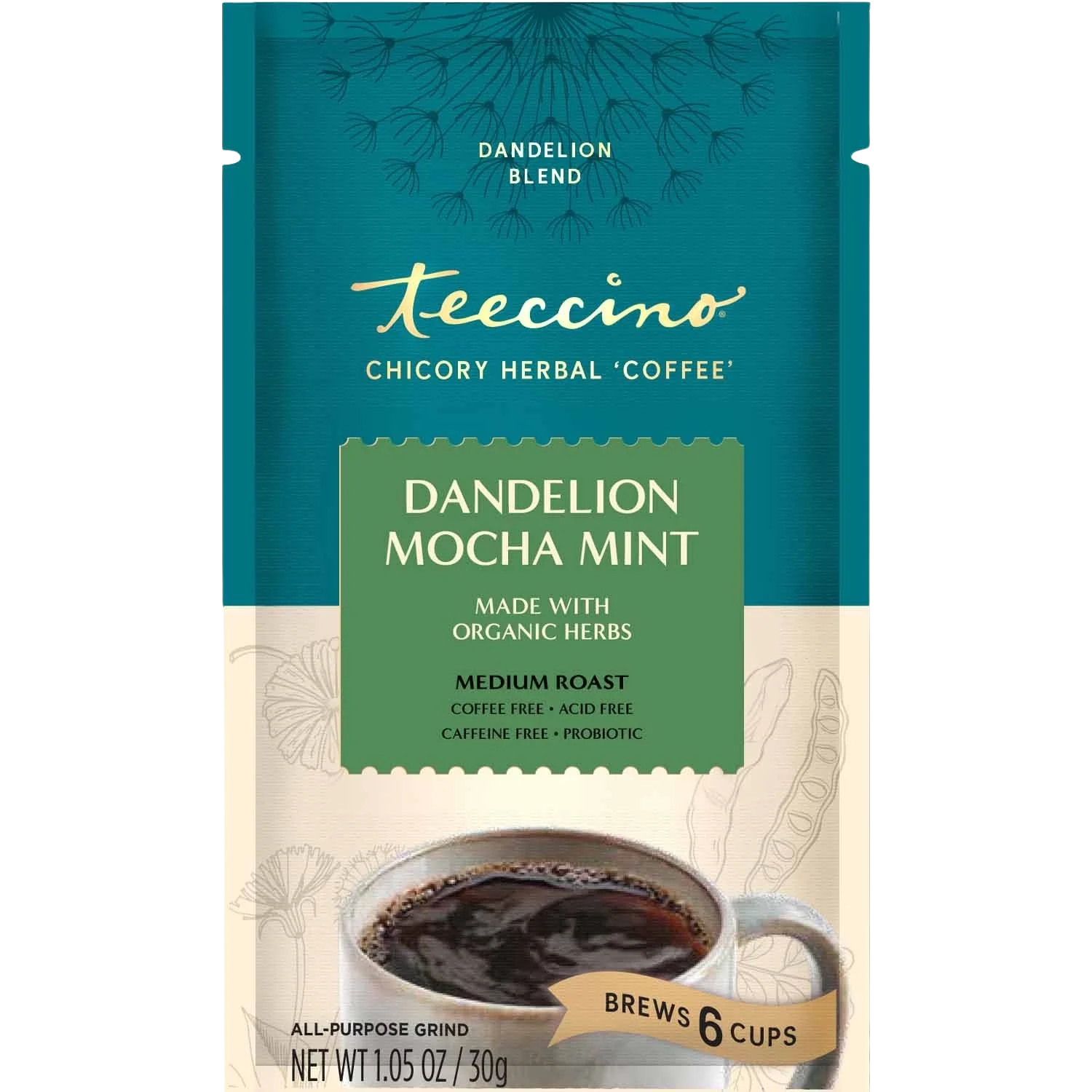 Dandelion Mocha Mint Herbal Coffee - Image 10