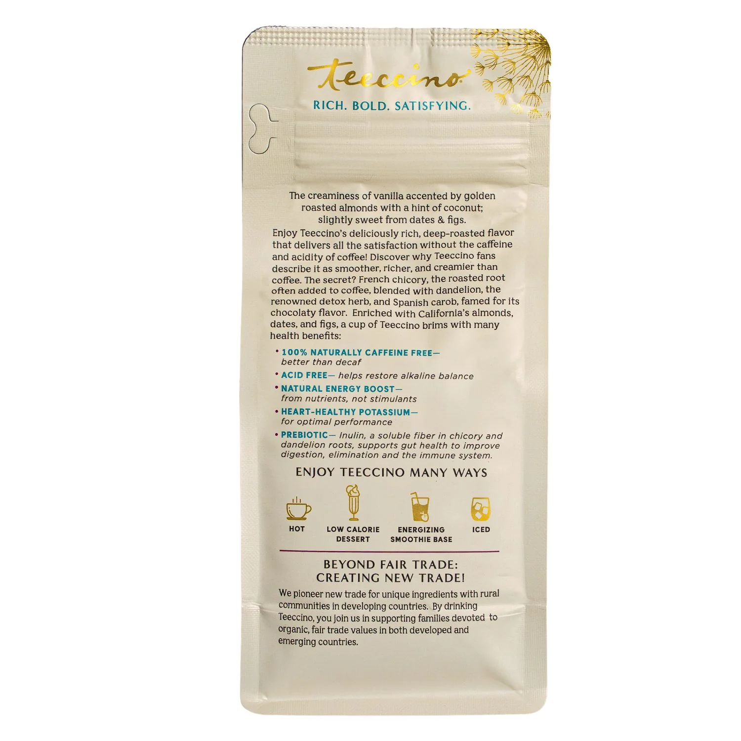 Dandelion Vanilla Nut Herbal Coffee - Image 8