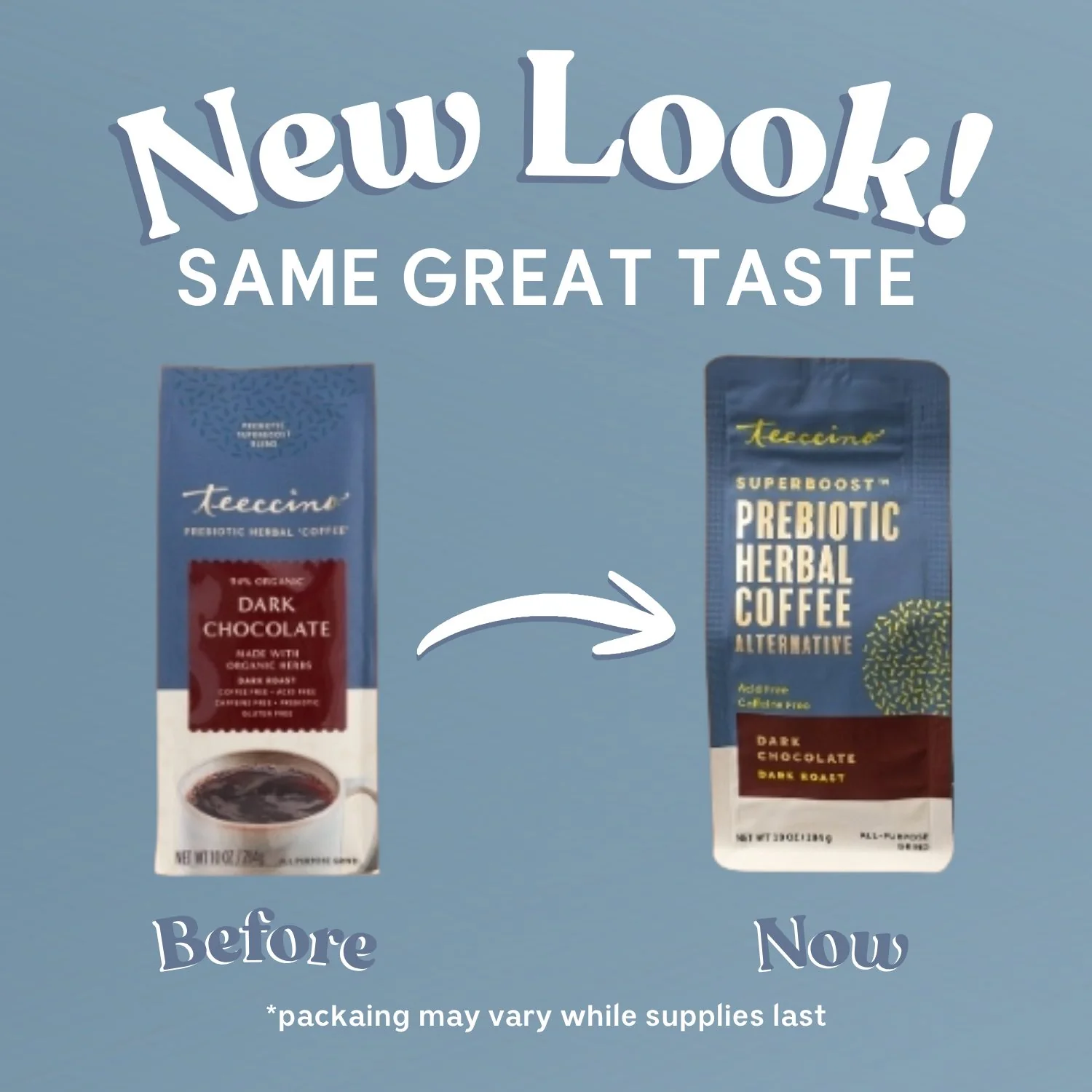 Dark Chocolate Prebiotic SuperBoost Herbal Coffee - Image 4