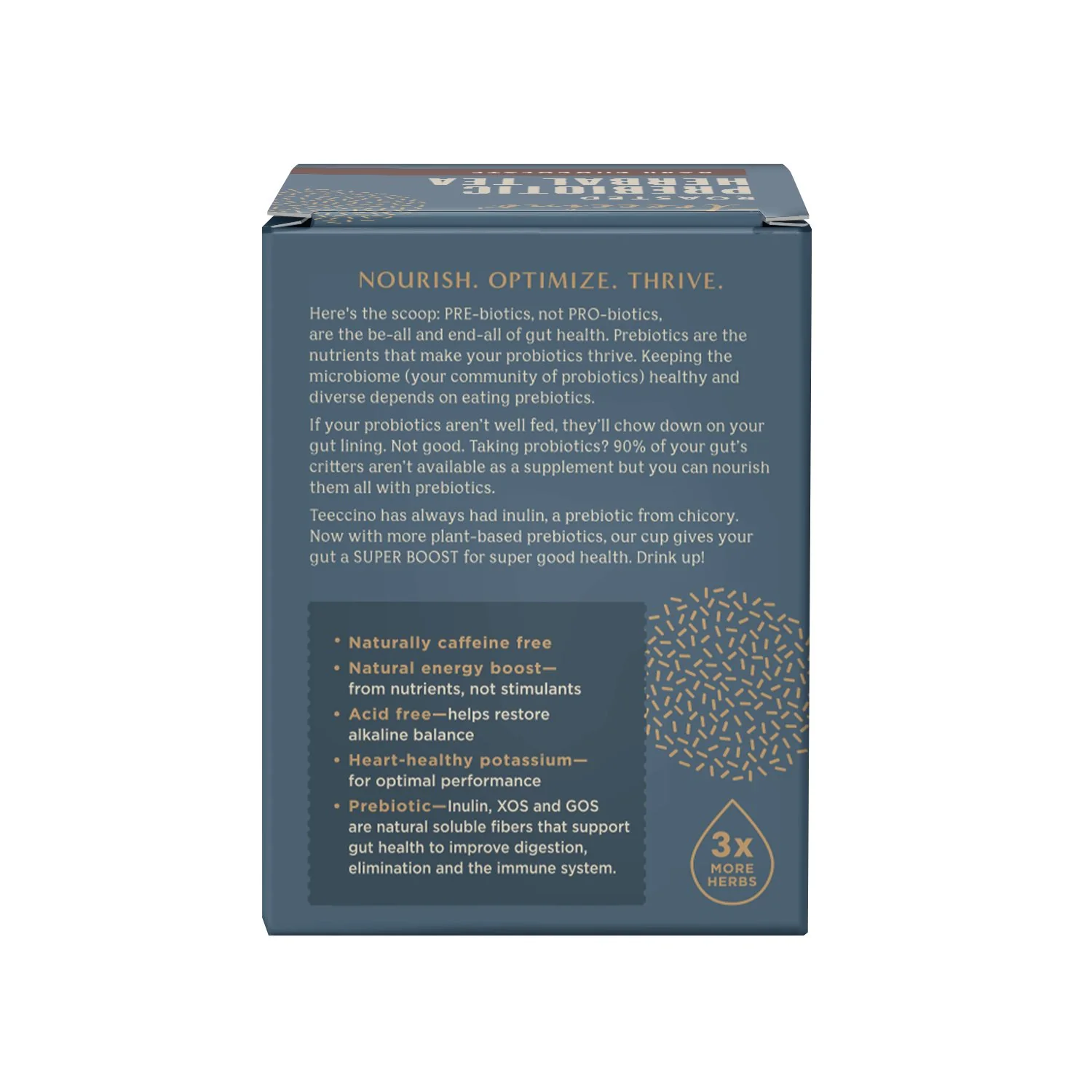 Dark Chocolate Prebiotic SuperBoost Herbal Tea - Image 14