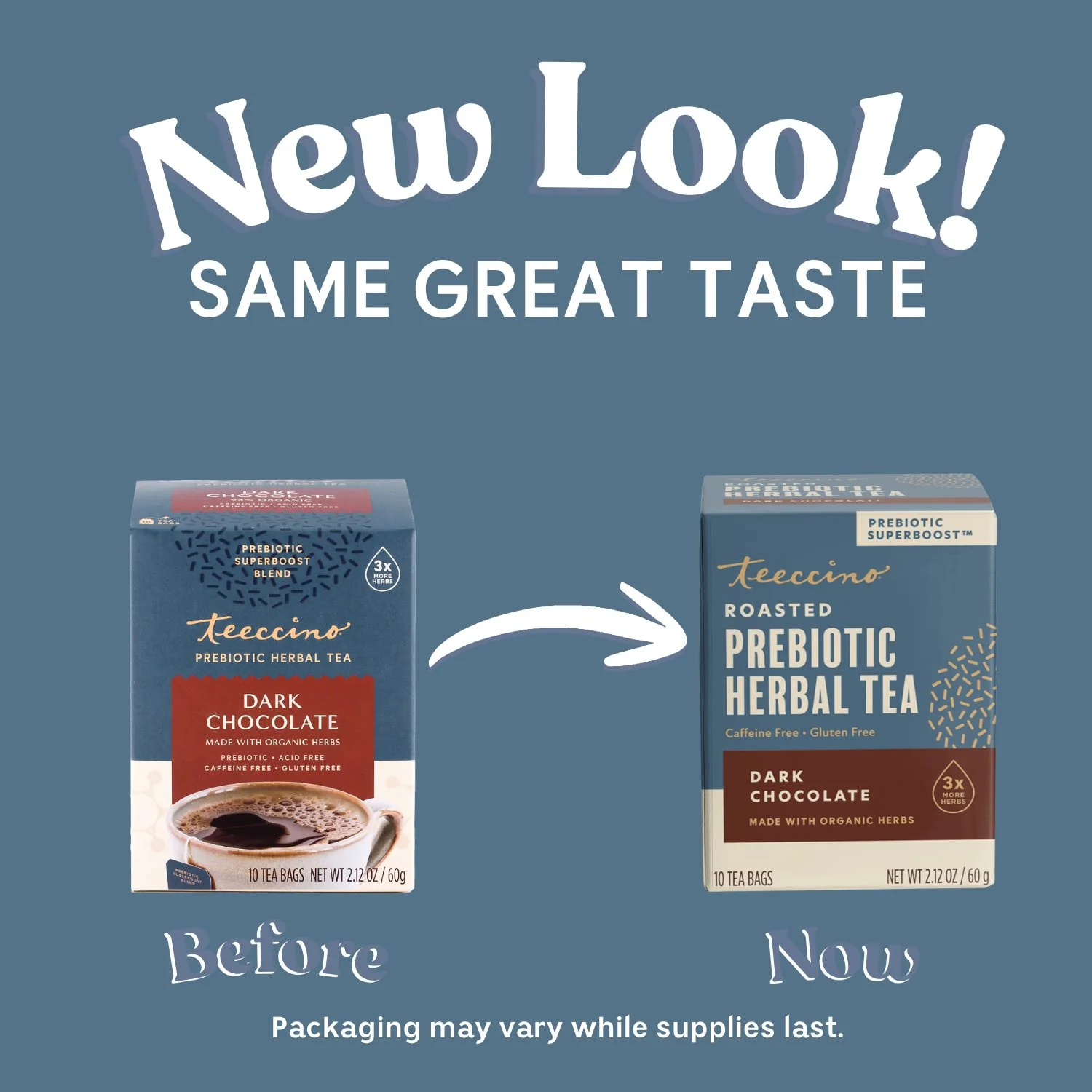 Dark Chocolate Prebiotic SuperBoost Herbal Tea - Image 17