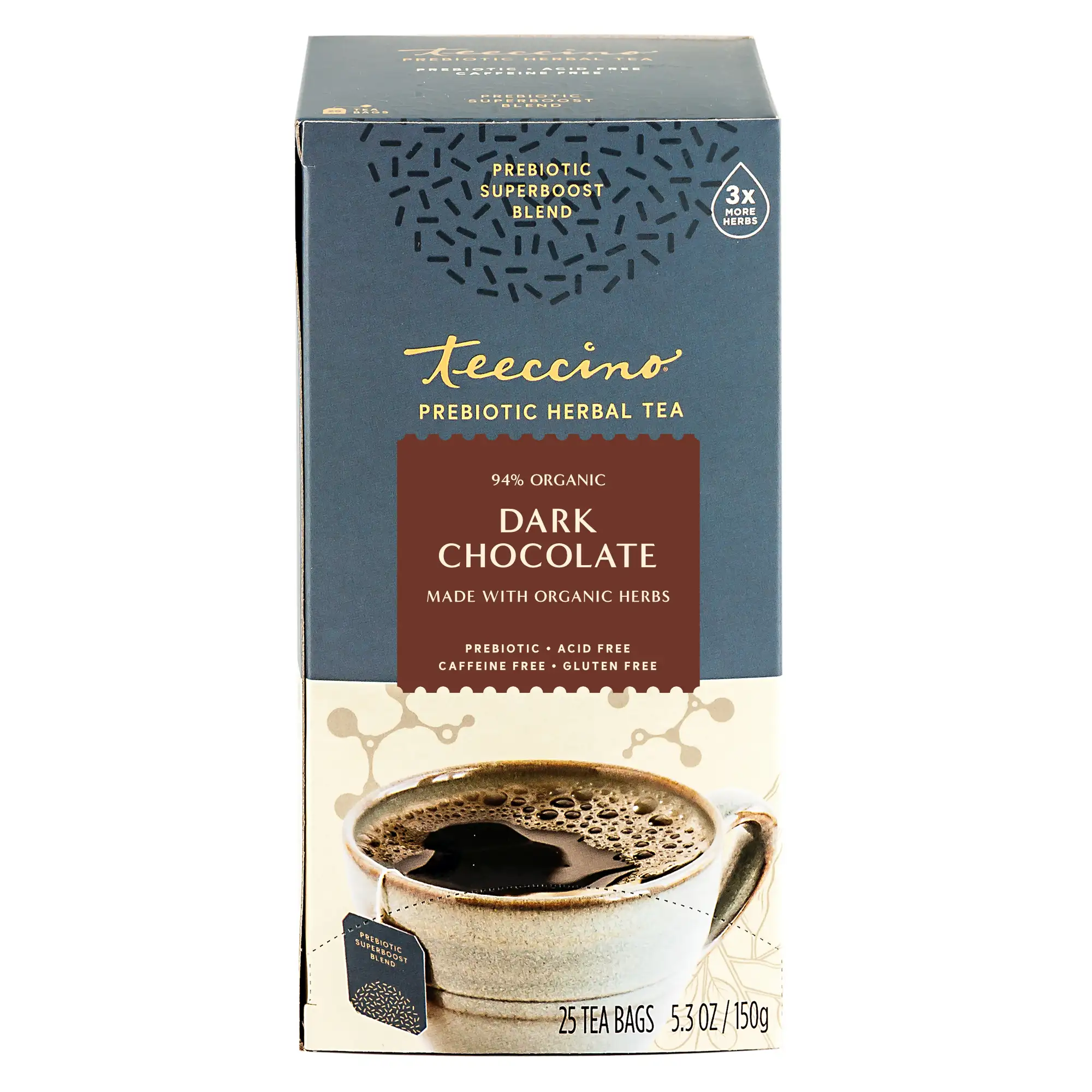 Dark Chocolate Prebiotic SuperBoost Herbal Tea - Image 5