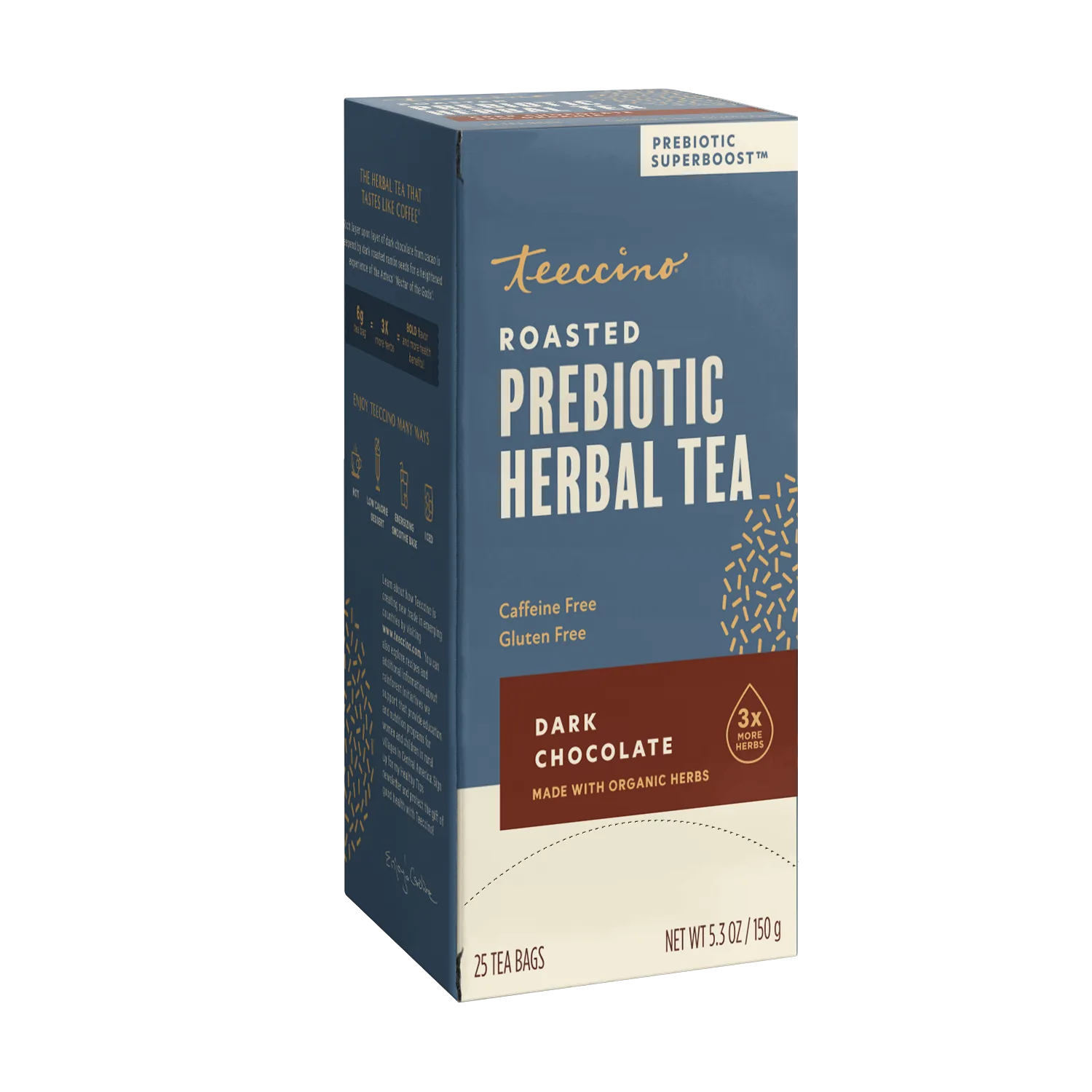 Dark Chocolate Prebiotic SuperBoost Herbal Tea - Image 7