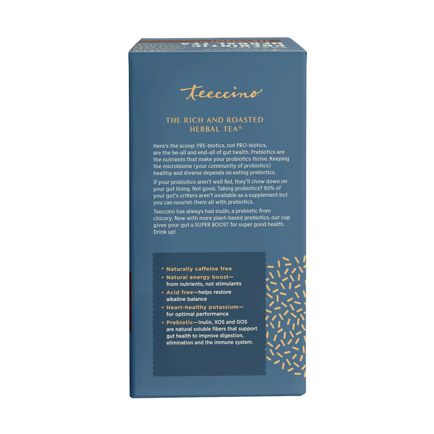 Dark Chocolate Prebiotic SuperBoost Herbal Tea - Image 8