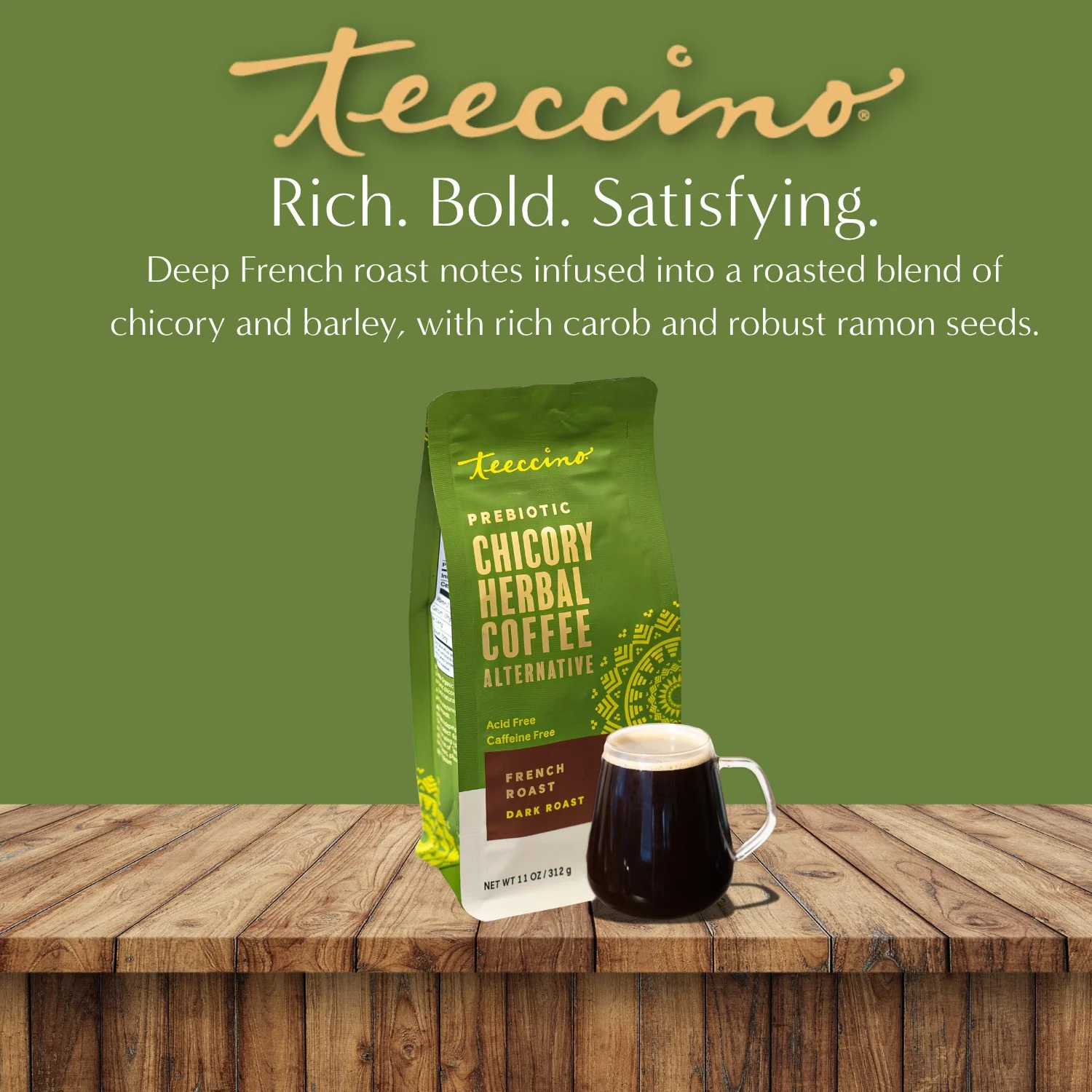 French Roast Chicory Herbal Coffee - Image 7