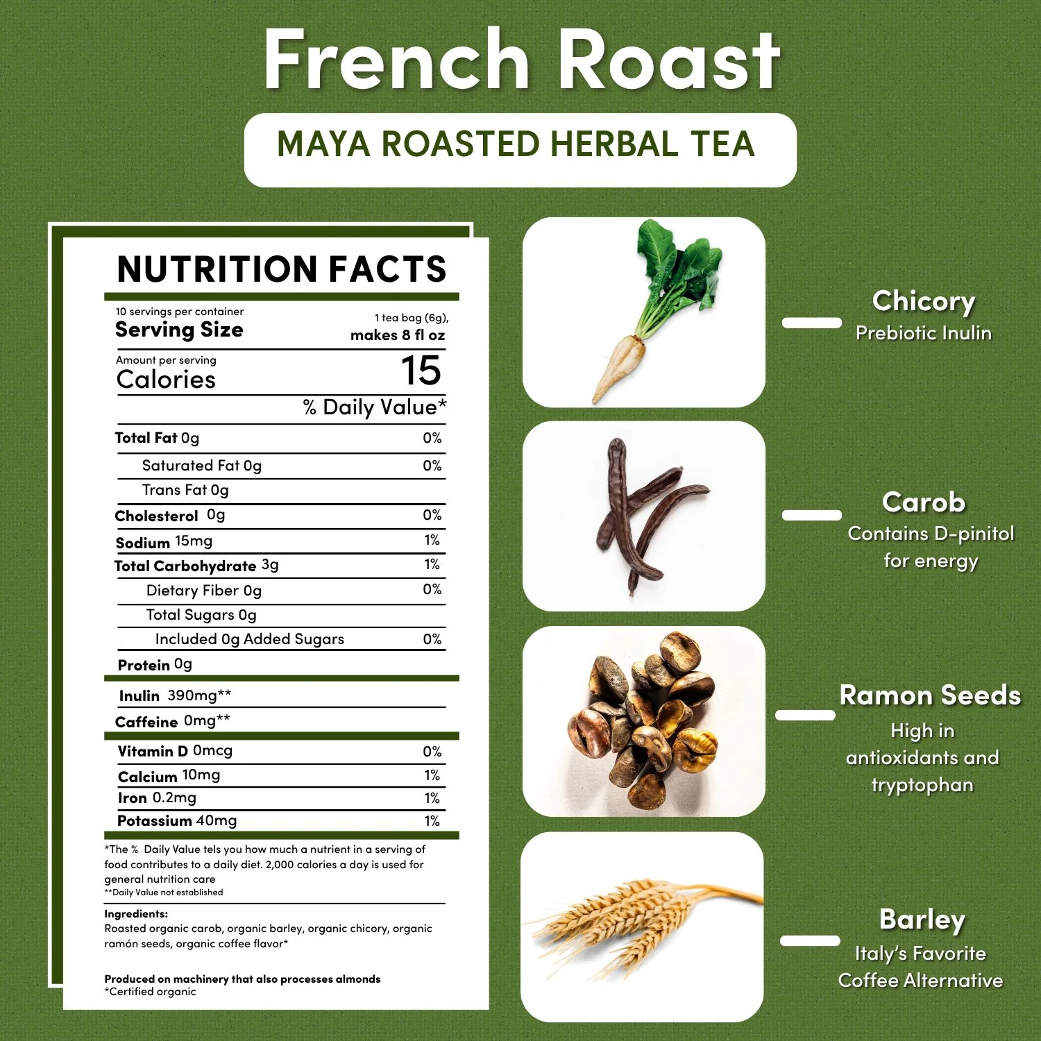 French Roast Roasted Herbal Tea - Image 6