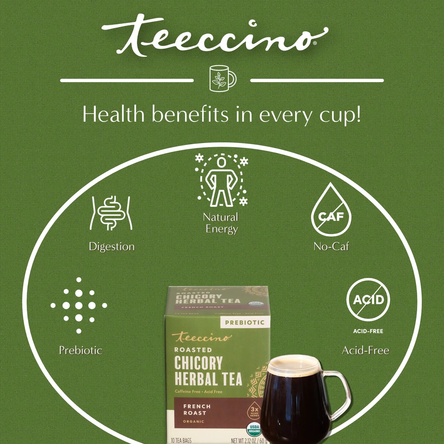 French Roast Roasted Herbal Tea - Image 7