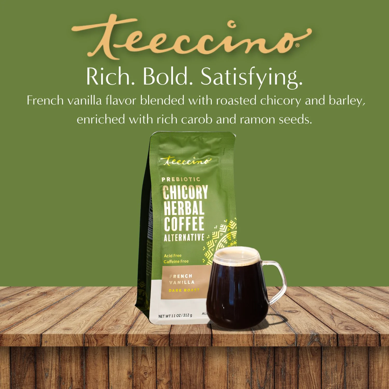 French Vanilla Chicory Herbal Coffee - Image 6