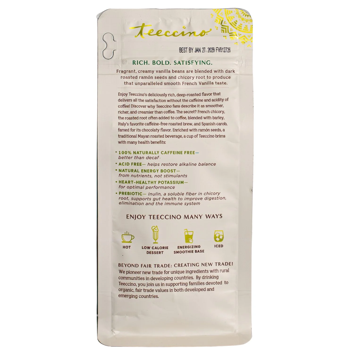 French Vanilla Chicory Herbal Coffee - Image 7