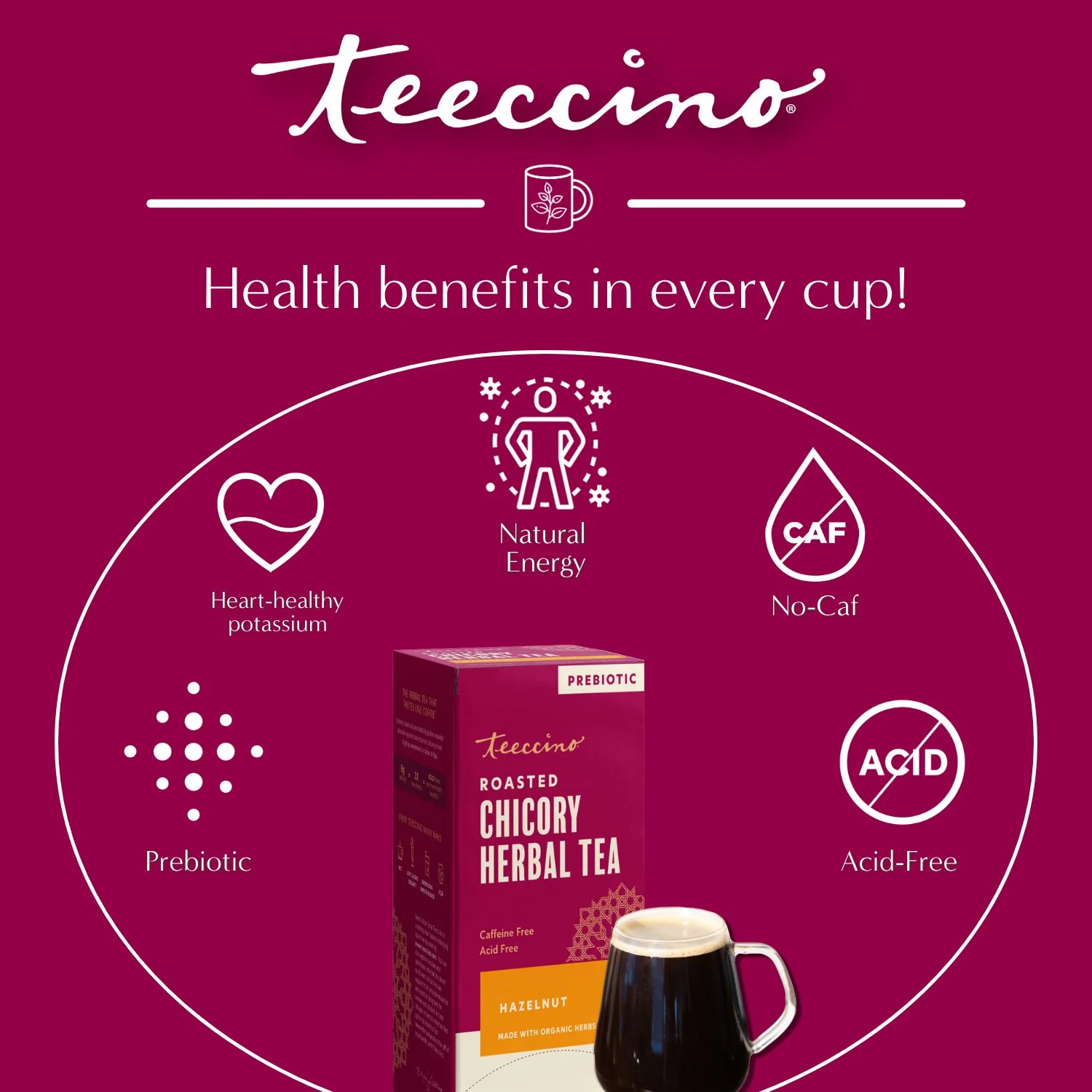 Hazelnut Roasted Herbal Tea - Image 15