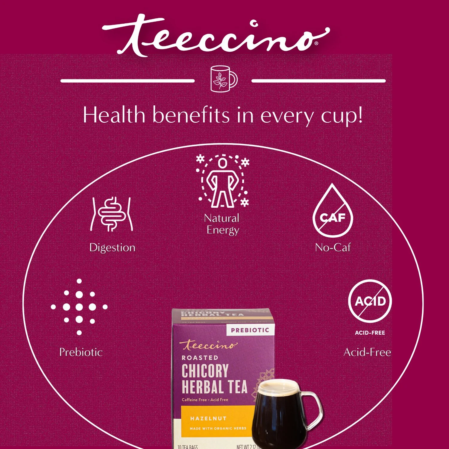 Hazelnut Roasted Herbal Tea - Image 6