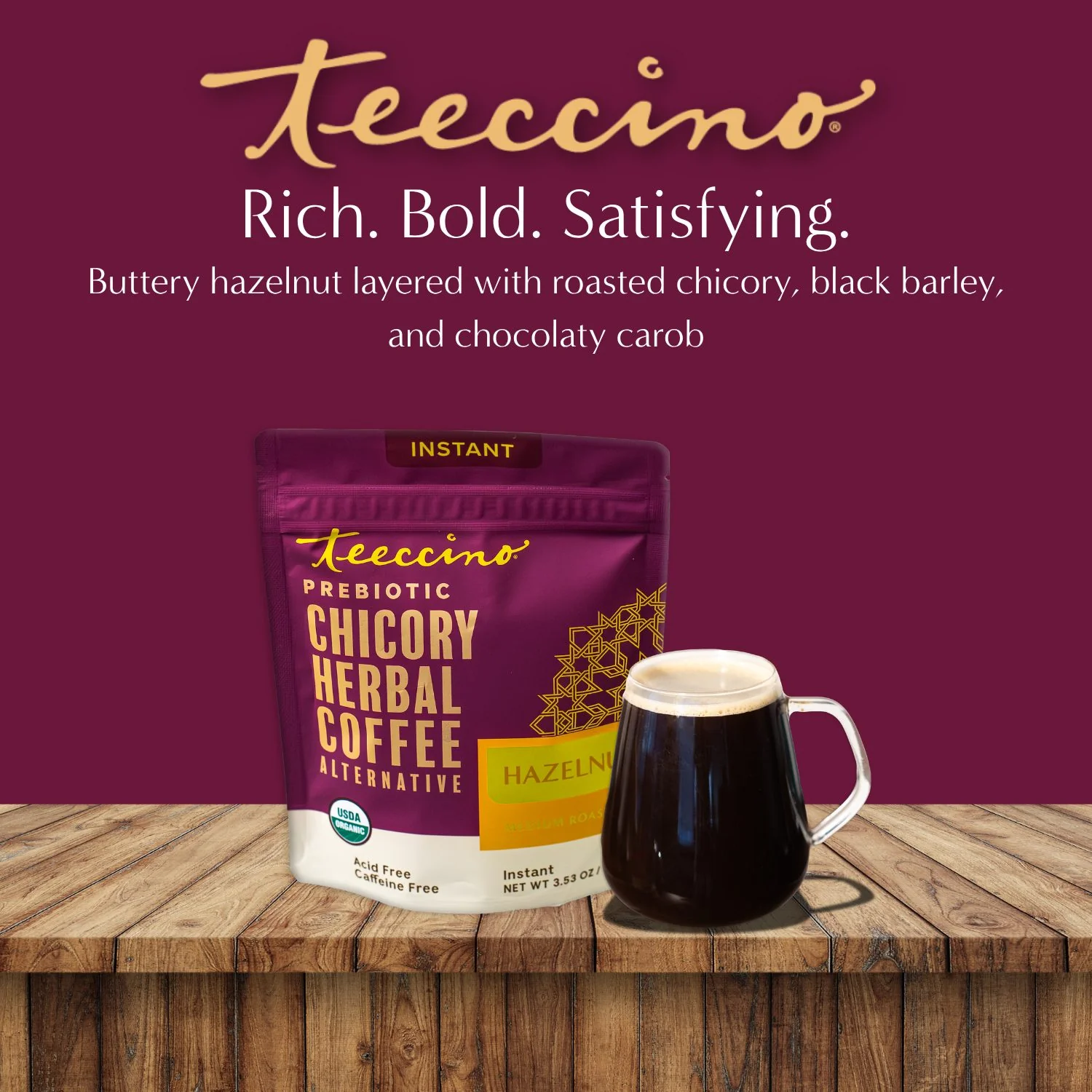 Instant Hazelnut Herbal Coffee - Image 7