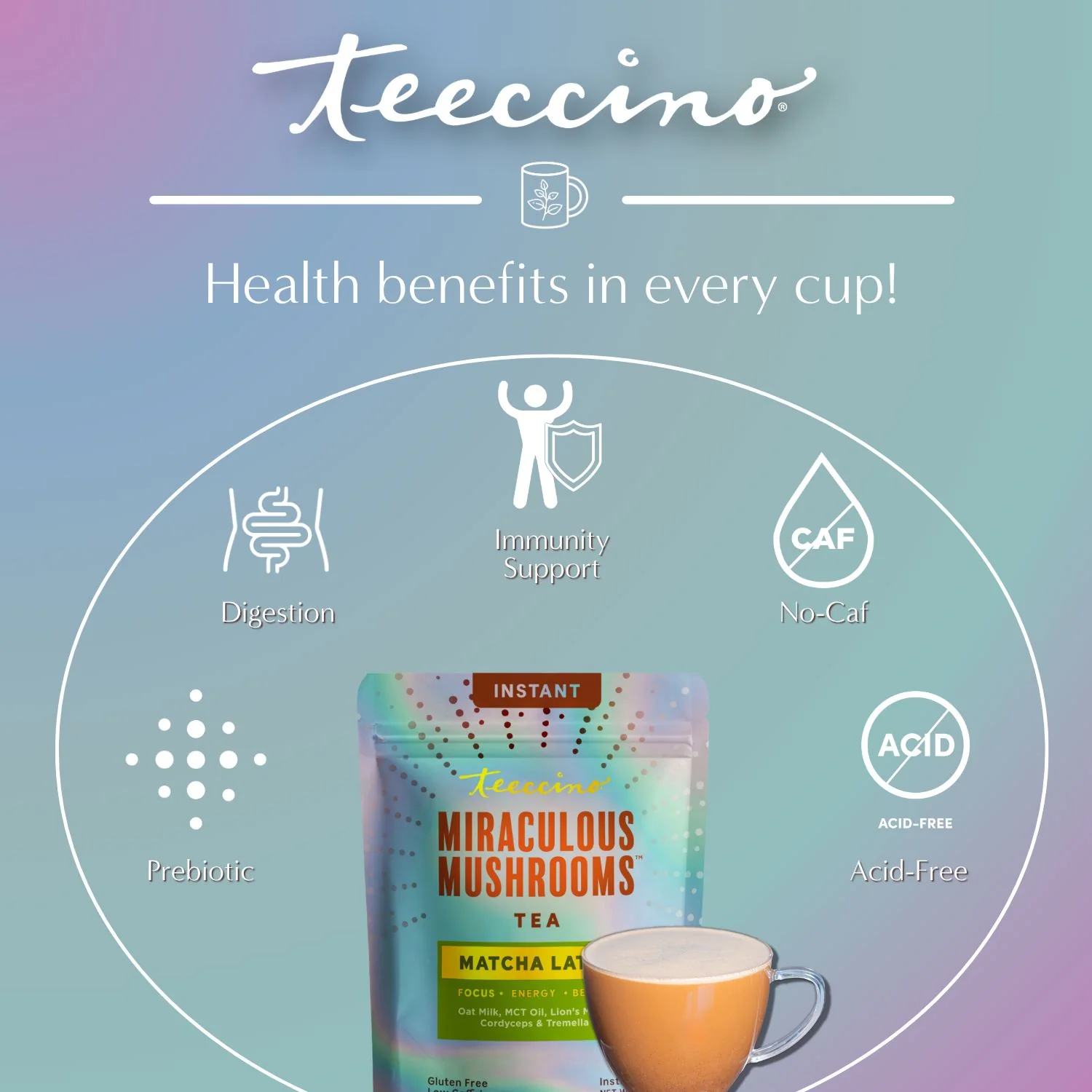 Miraculous Mushrooms® Adapt & Protect Instant Herbal Latte - Image 6