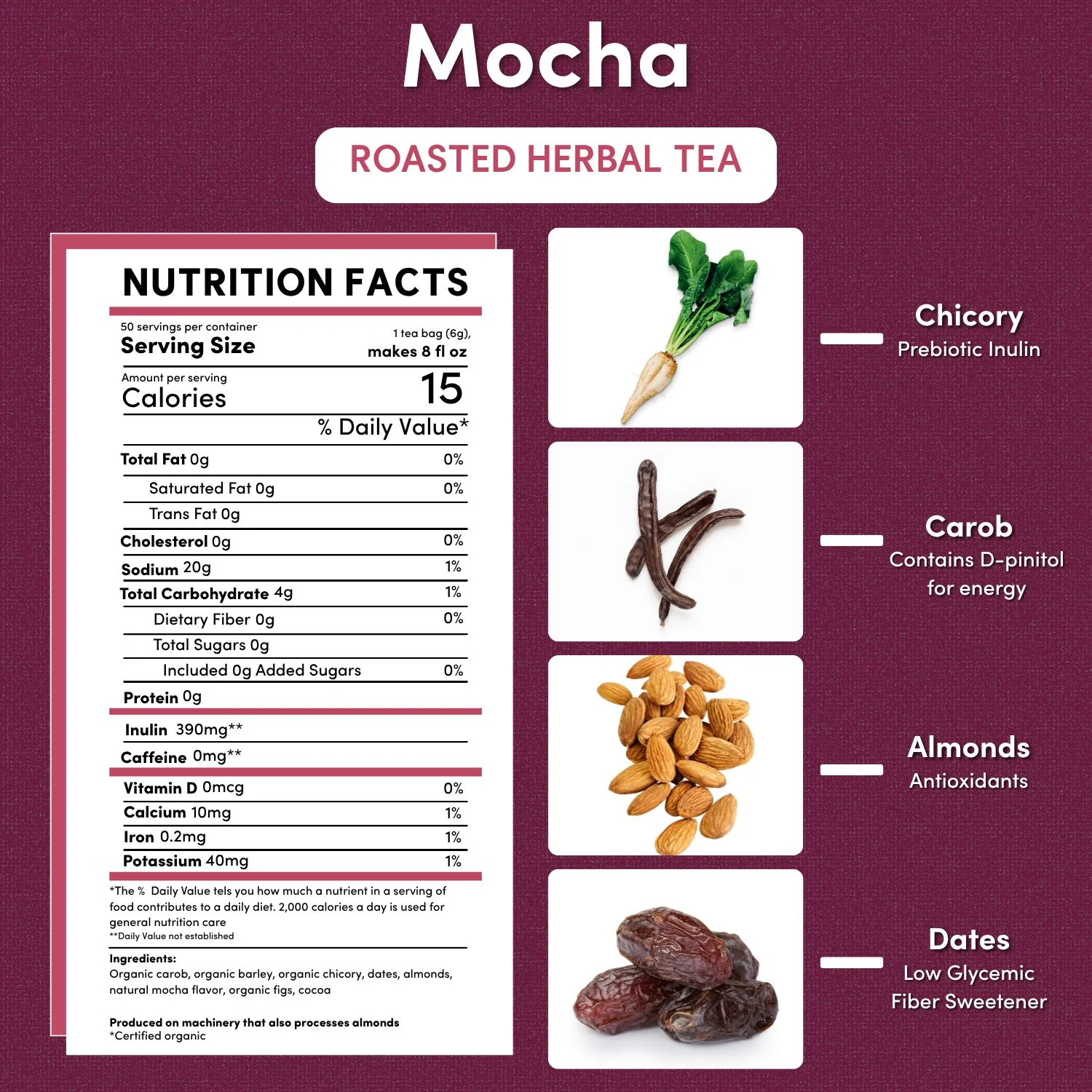 Instant Mocha Herbal Latte - Image 4
