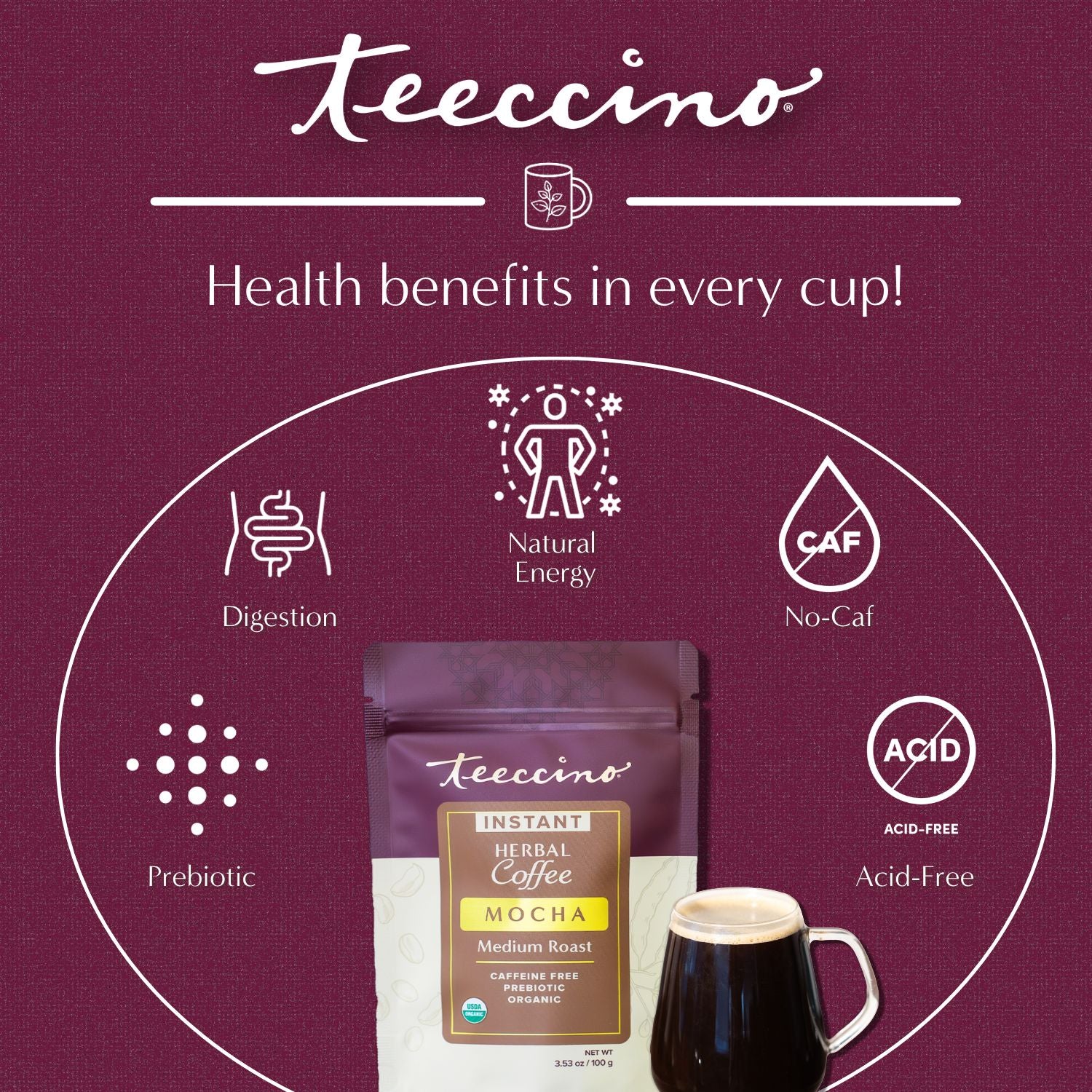 Instant Mocha Herbal Latte - Image 5