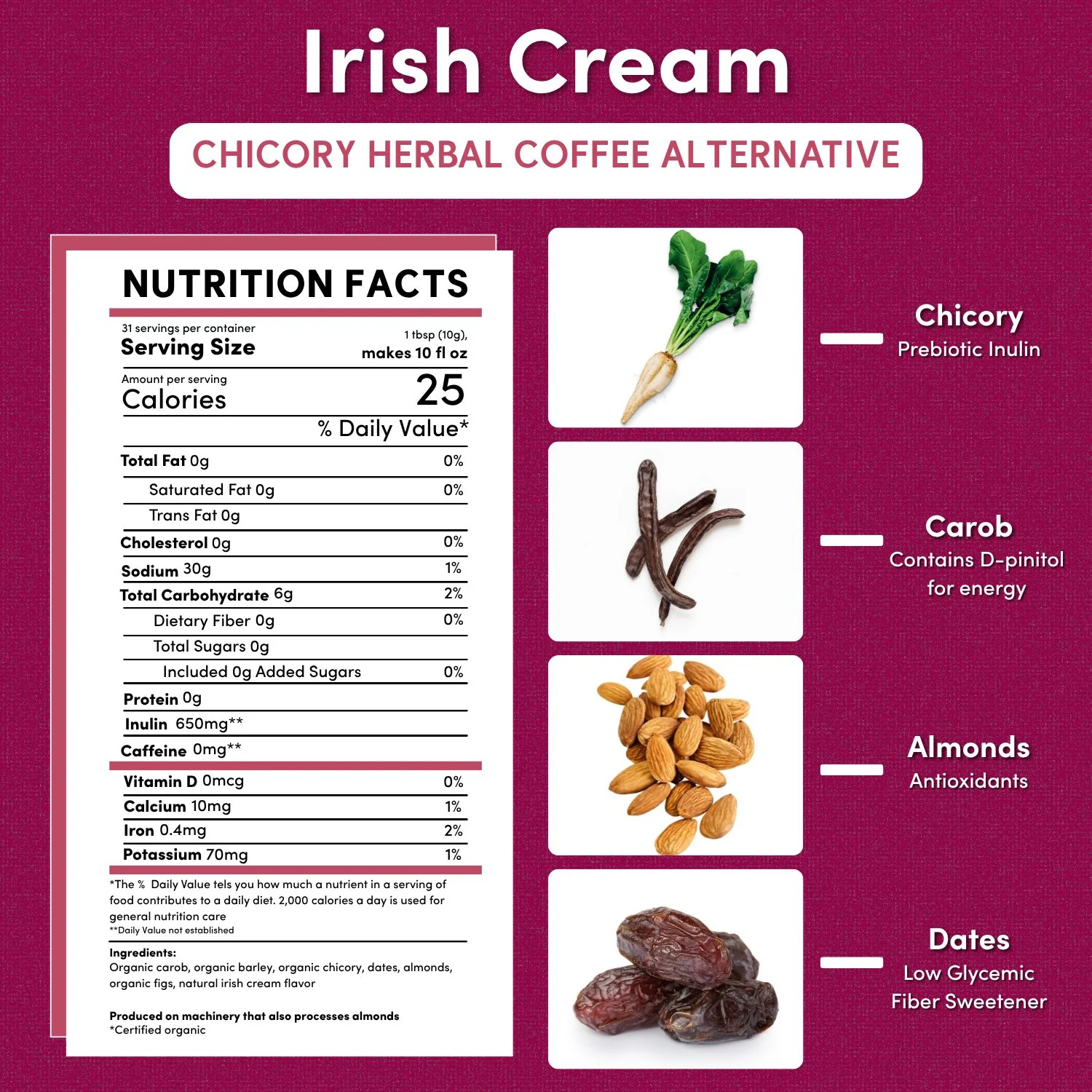 Irish Cream Herbal Coffee - Image 5