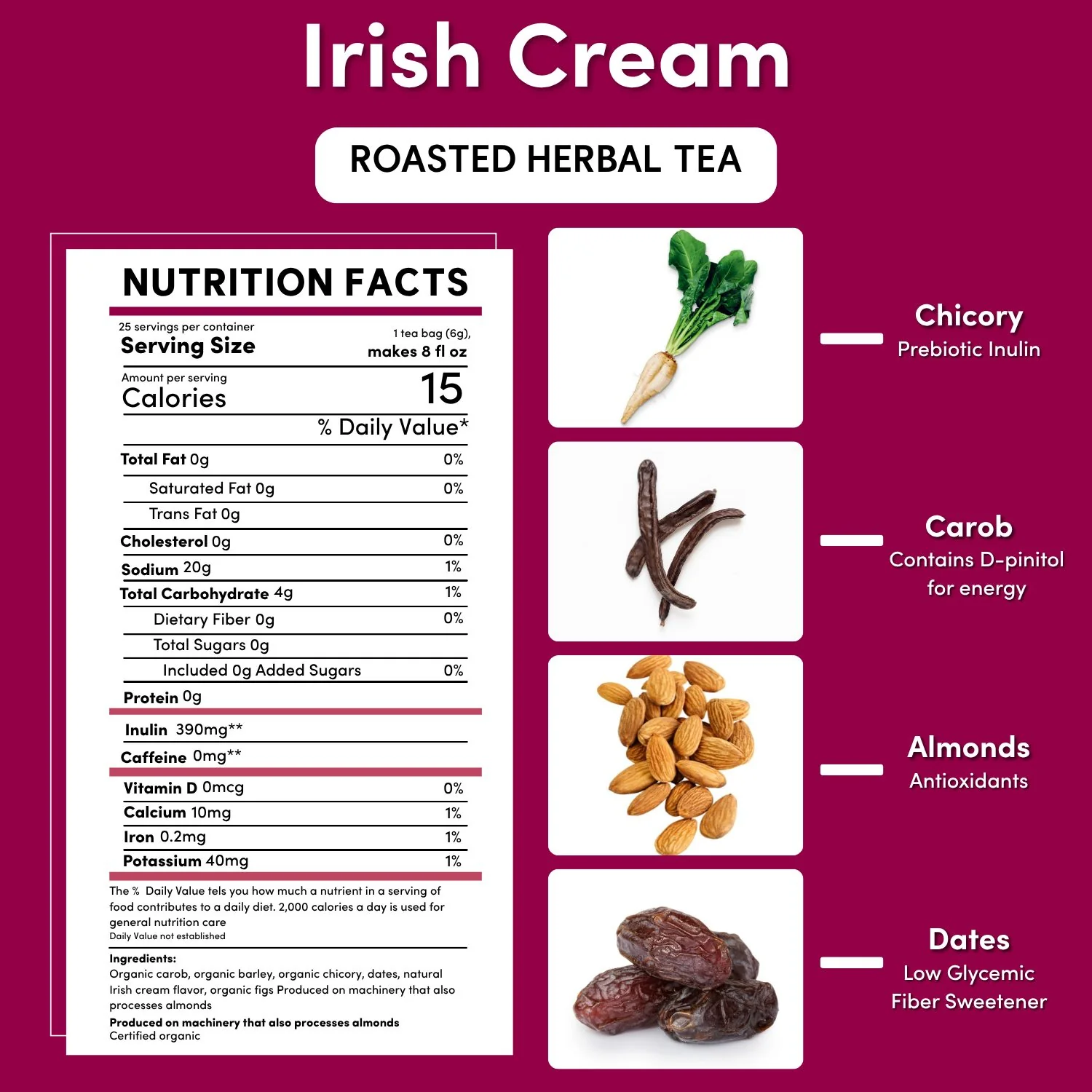 Irish Cream Roasted Herbal Tea - Image 13