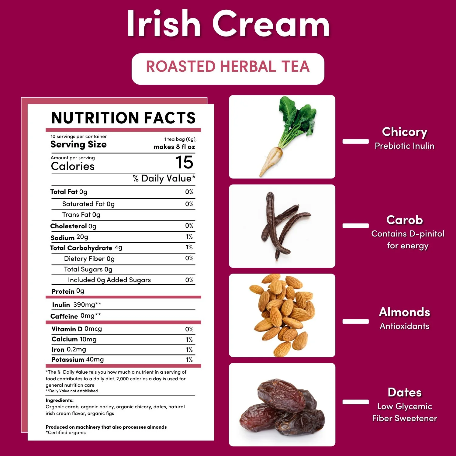 Irish Cream Roasted Herbal Tea - Image 19