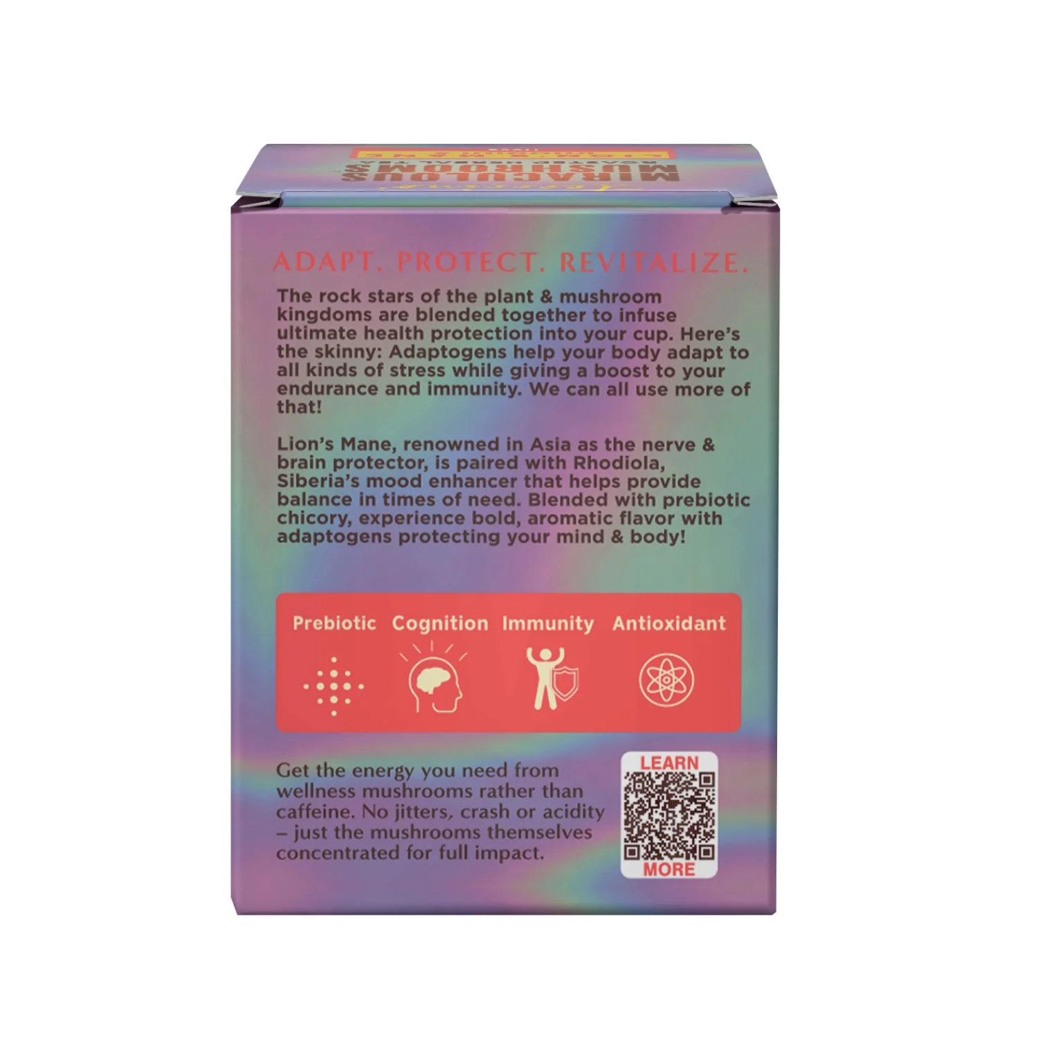 Lion's Mane Rhodiola Rose Mushroom Herbal Tea - Image 15
