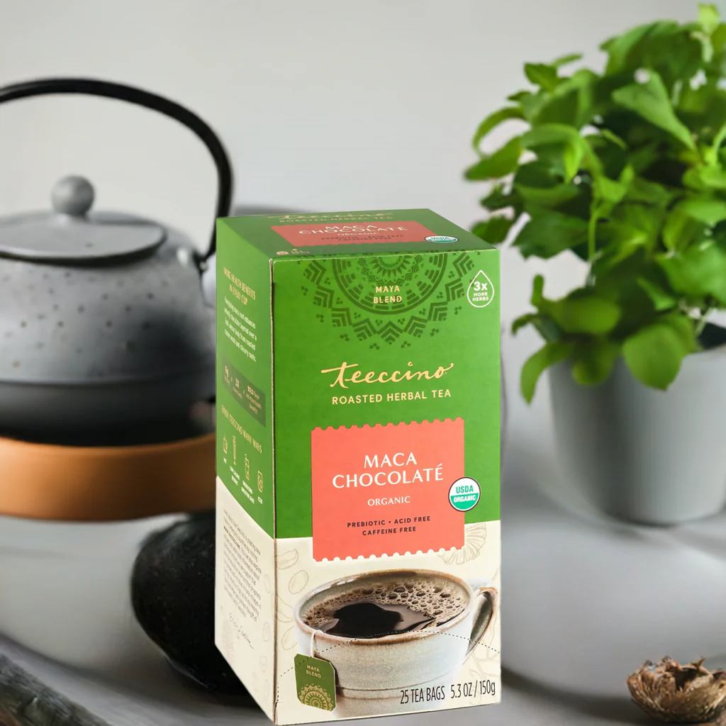 Maca Chocolate Roasted Herbal Tea - Image 4