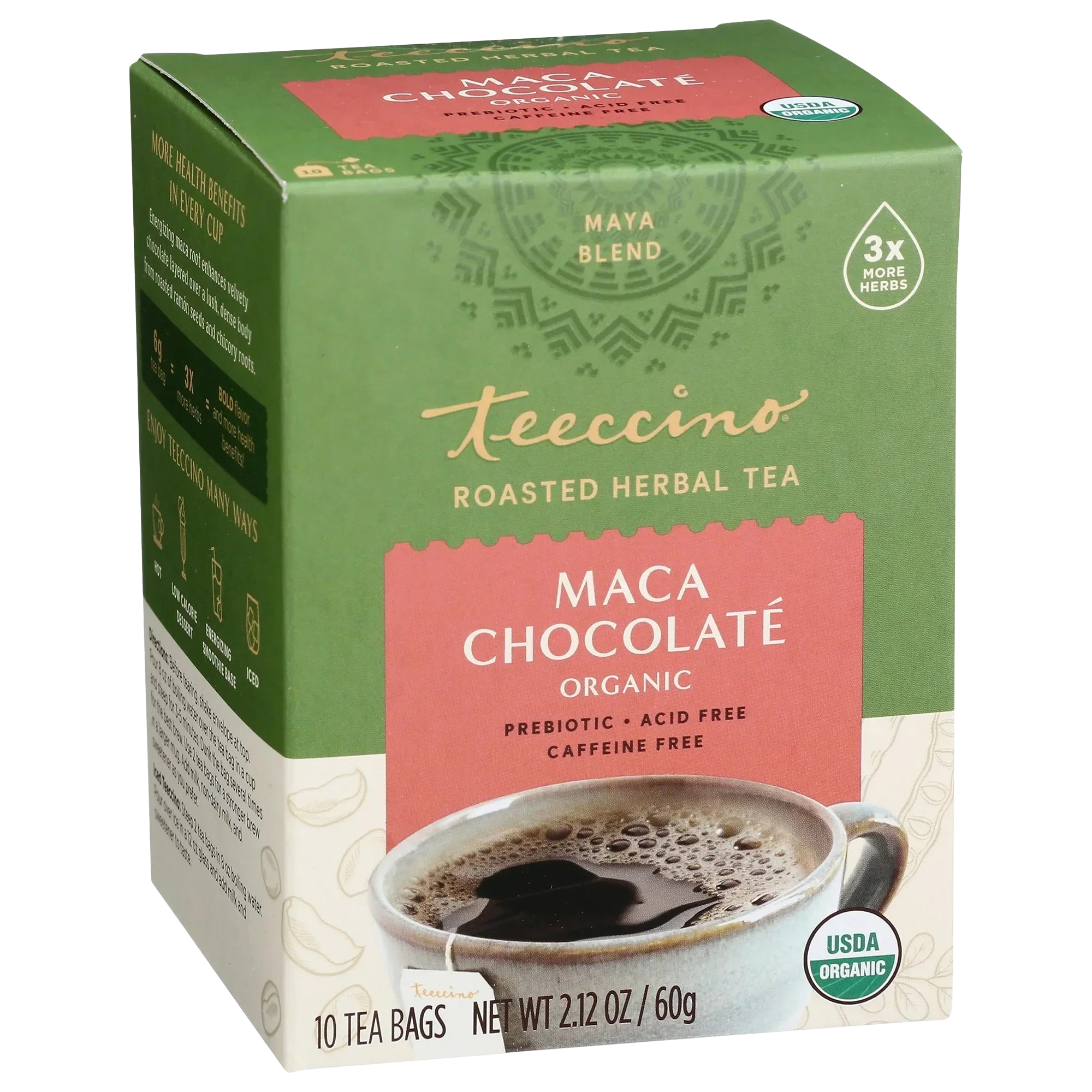 Maca Chocolate Roasted Herbal Tea - Image 7