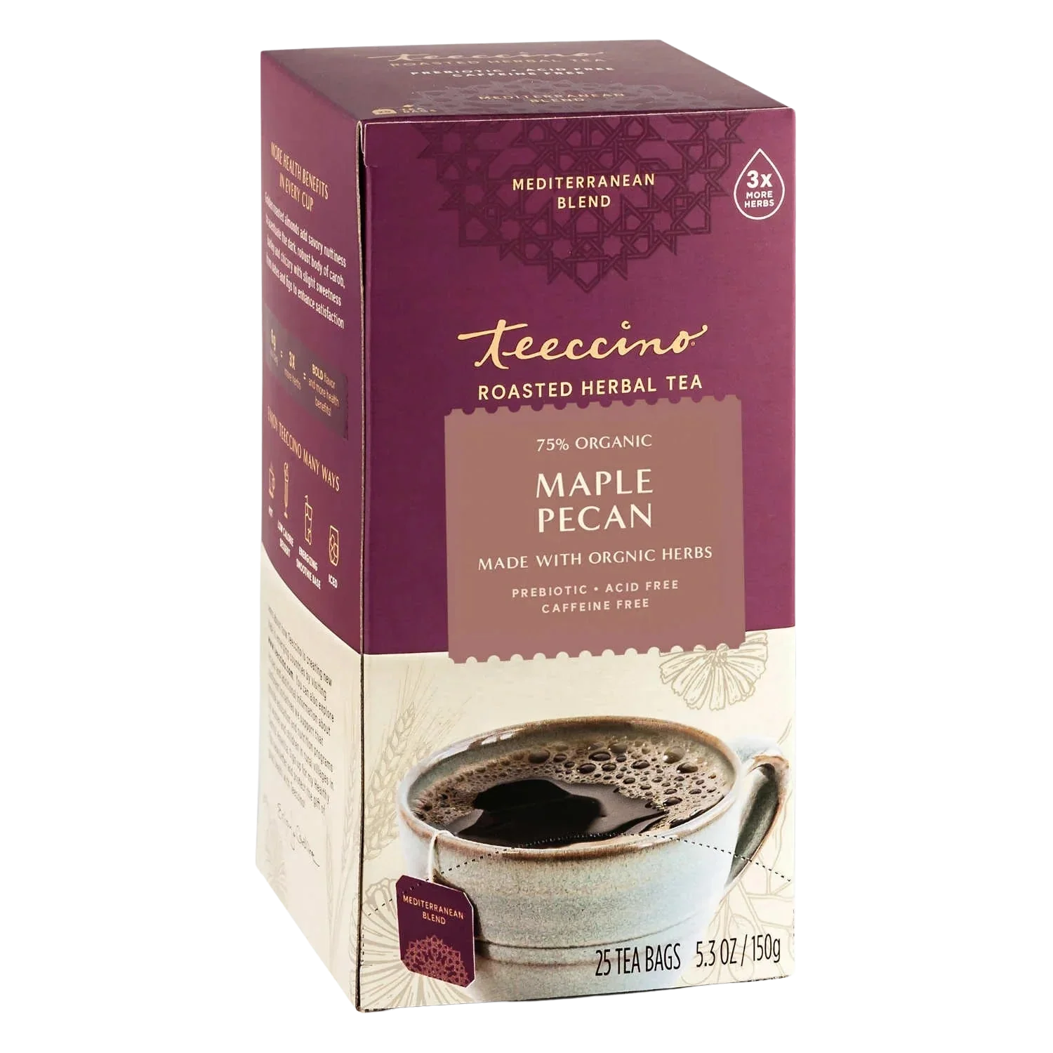 Maple Pecan Roasted Herbal Tea - Image 3