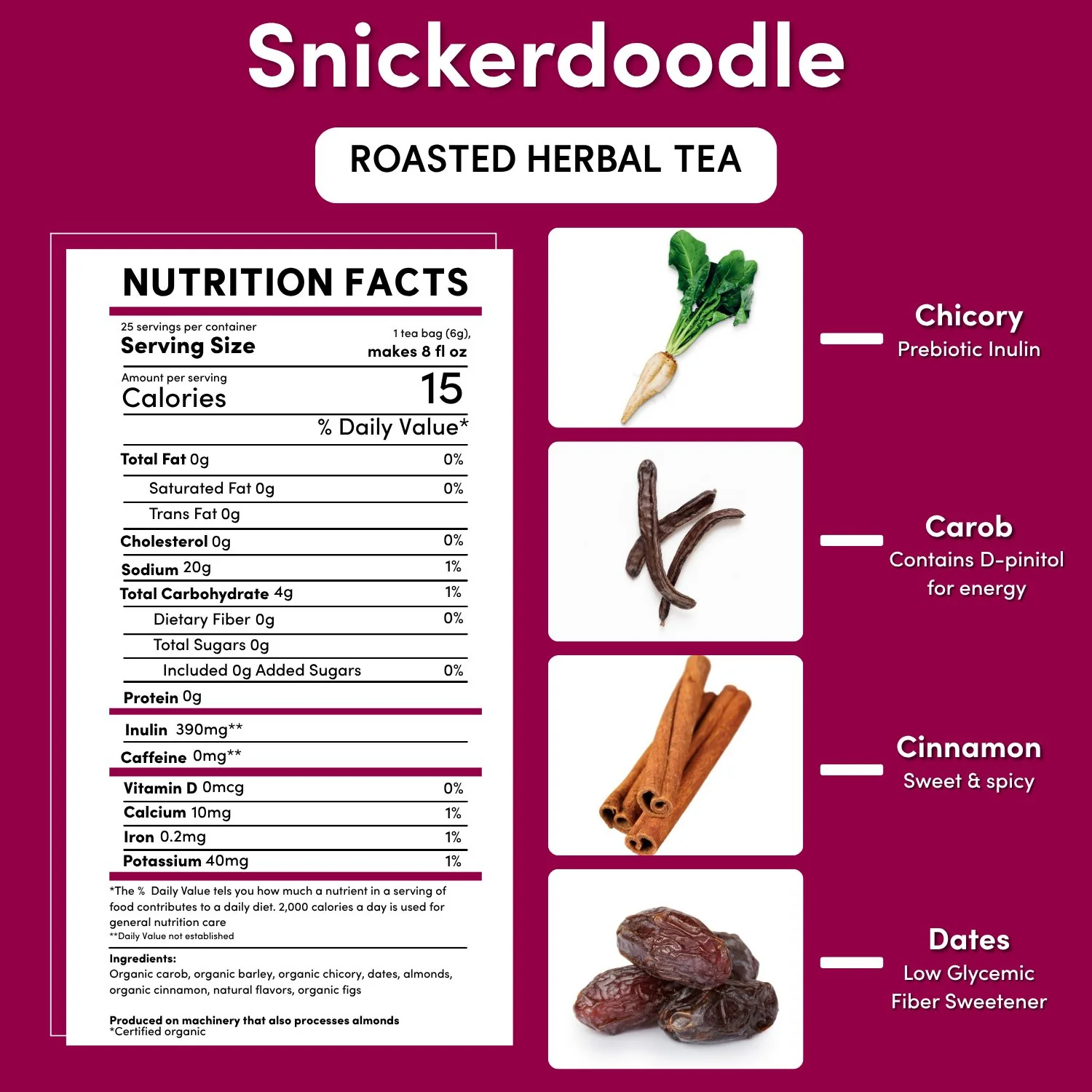 Snickerdoodle Roasted Herbal Tea - Image 13