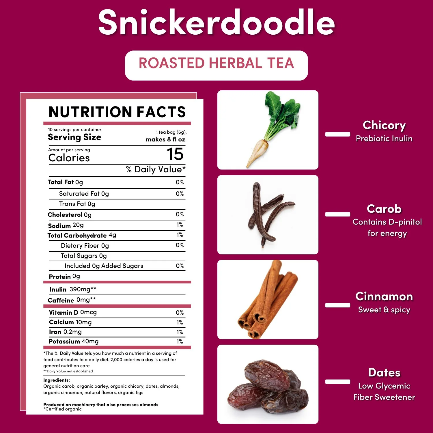 Snickerdoodle Roasted Herbal Tea - Image 19