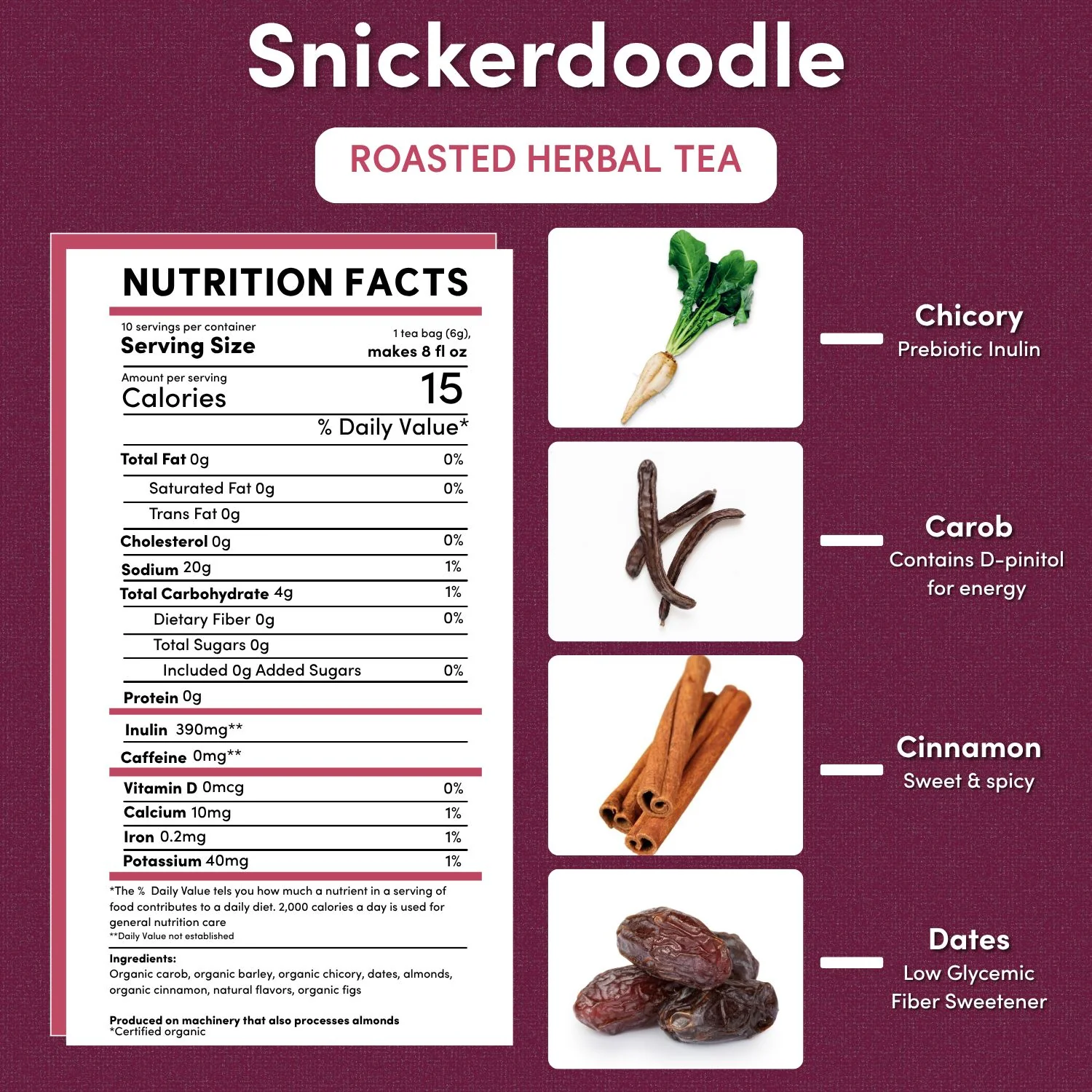 Snickerdoodle Roasted Herbal Tea - Image 5
