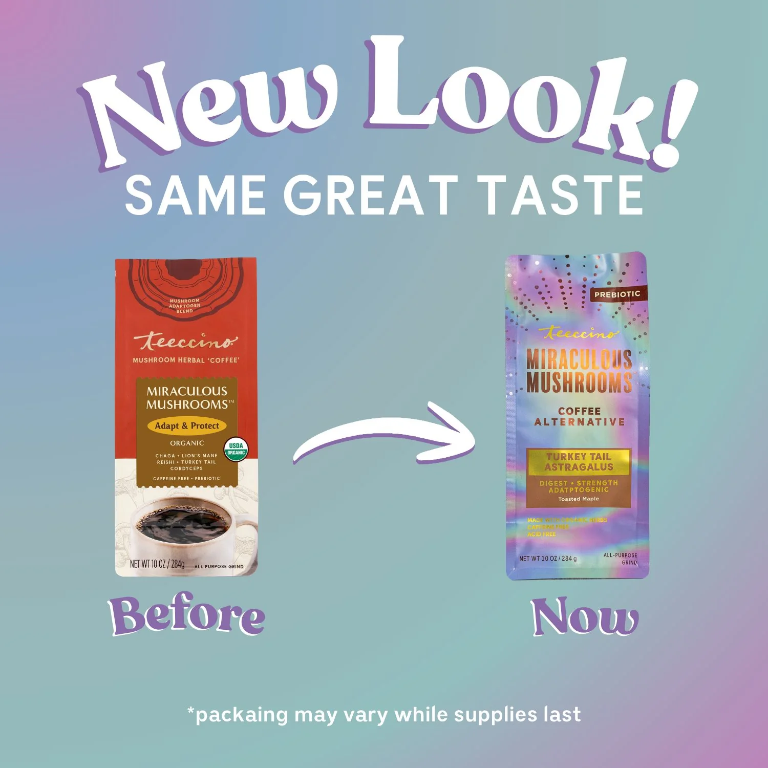 Turkey Tail Astragalus Toasted Maple Mushroom Herbal Coffee - Image 3