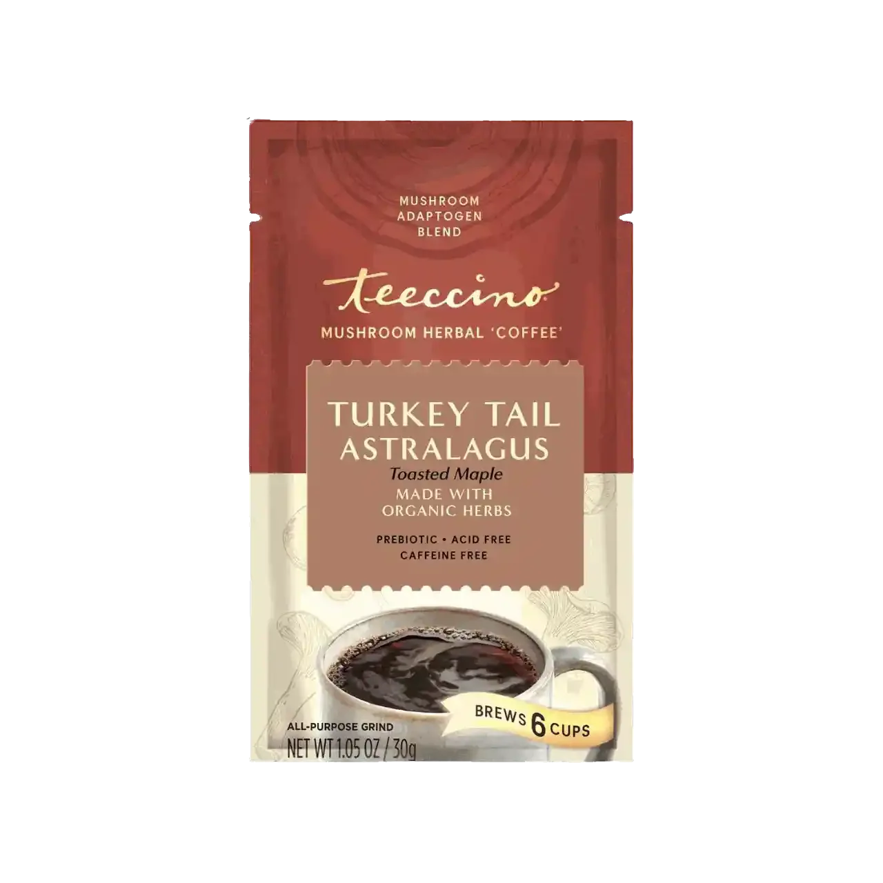 Turkey Tail Astragalus Toasted Maple Mushroom Herbal Coffee - Image 8