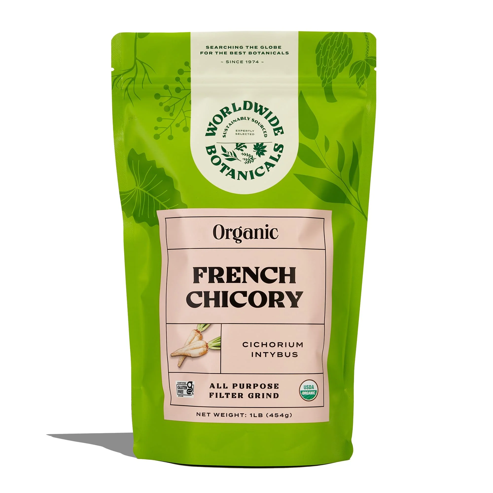 Worldwide Botanicals Organic French Chicory Root, 1 Pound - Brew Like Coffee, Blend Roasted Chicory Root With Coffee - Image 8